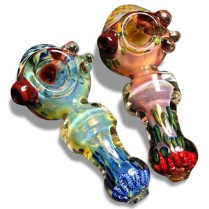 Multi-Colored Glass Spoons