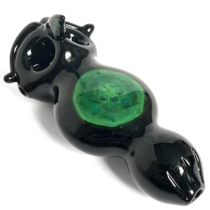 double bowl glass pipe